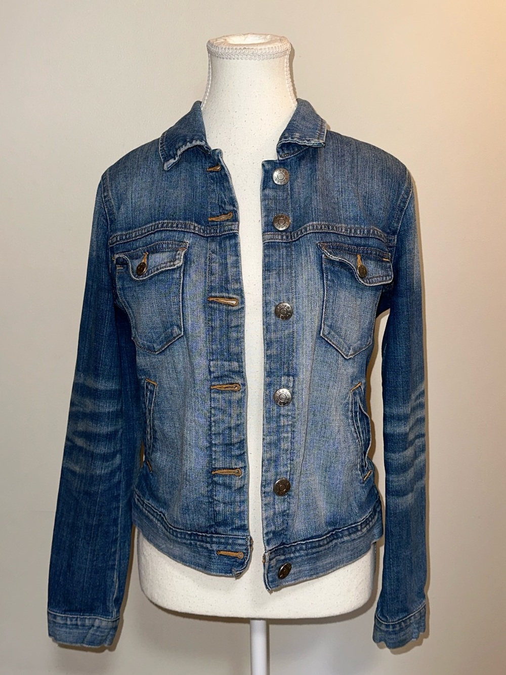 J. Crew Faded Blue Denim Jacket